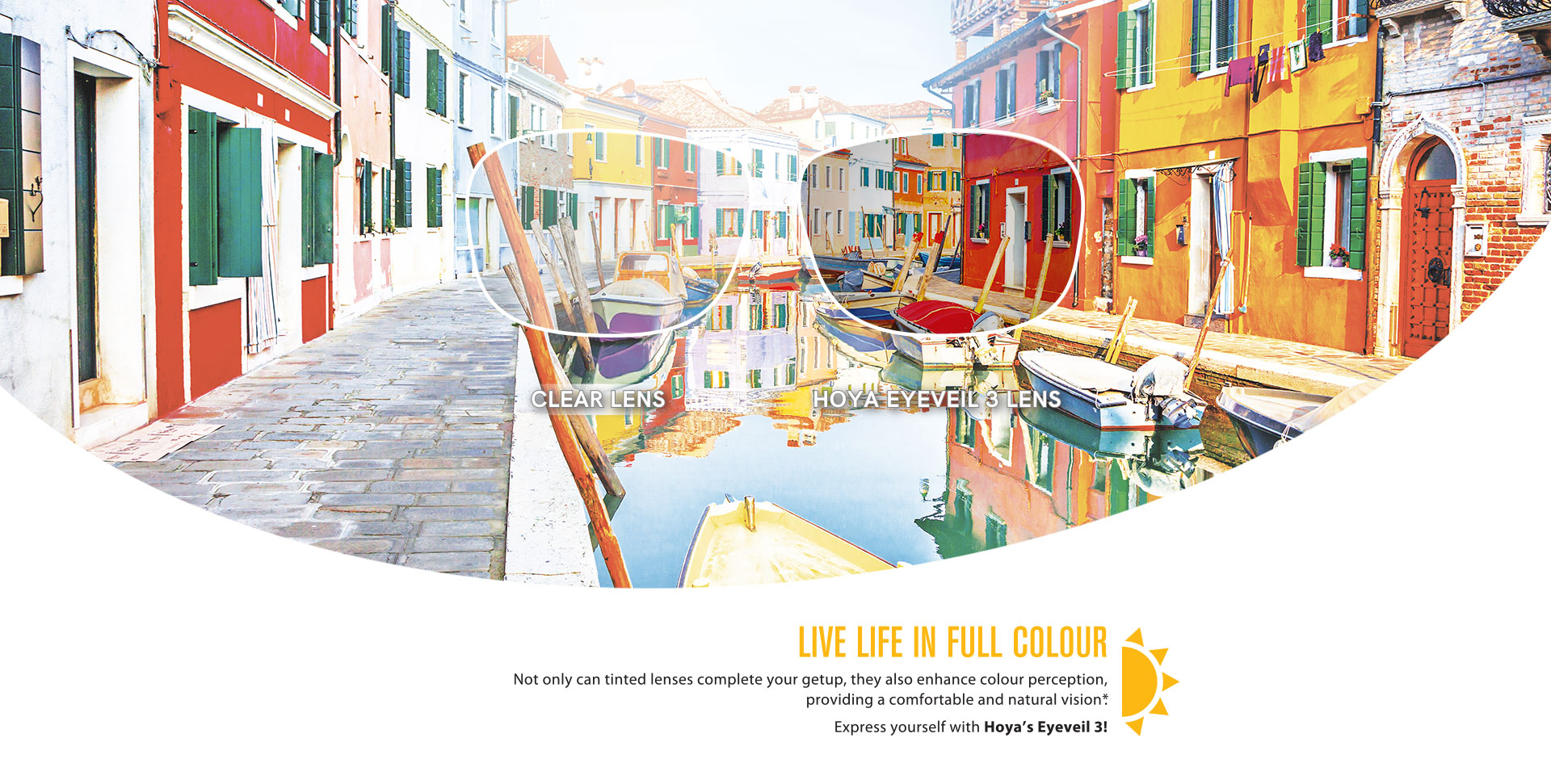 Live Life in Full Colour Banner